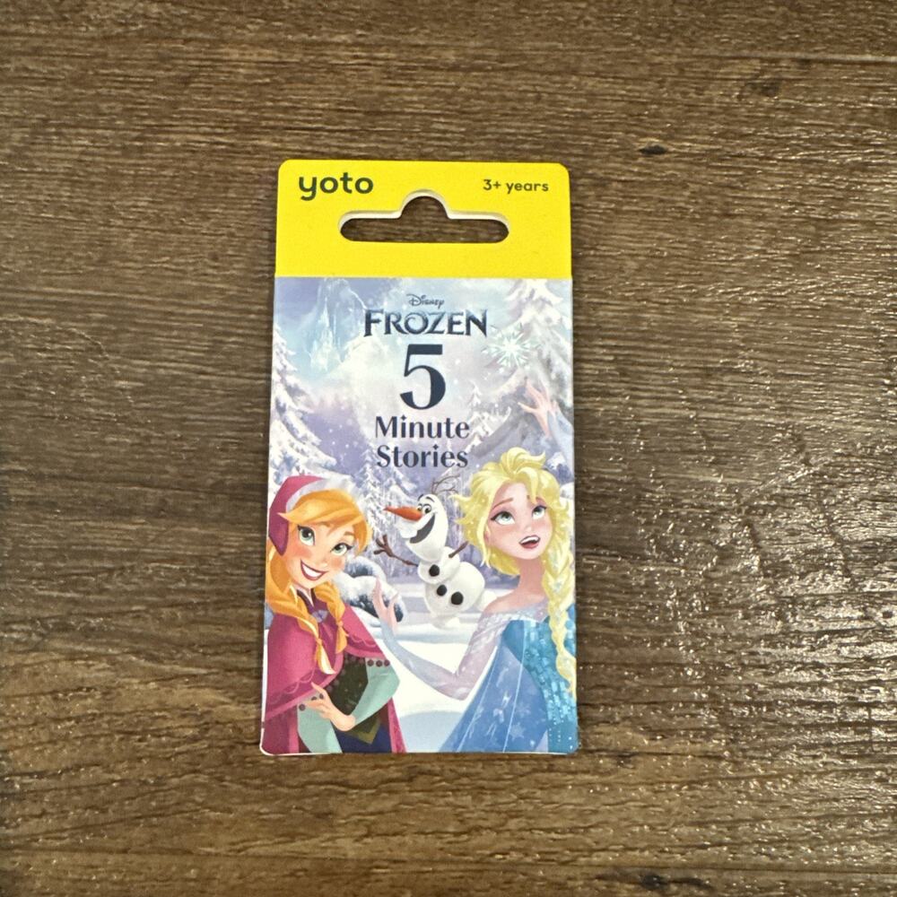 Yoto Disney Frozen: 5 Minute Stories Kids Audio Card for Use with Player & Mini